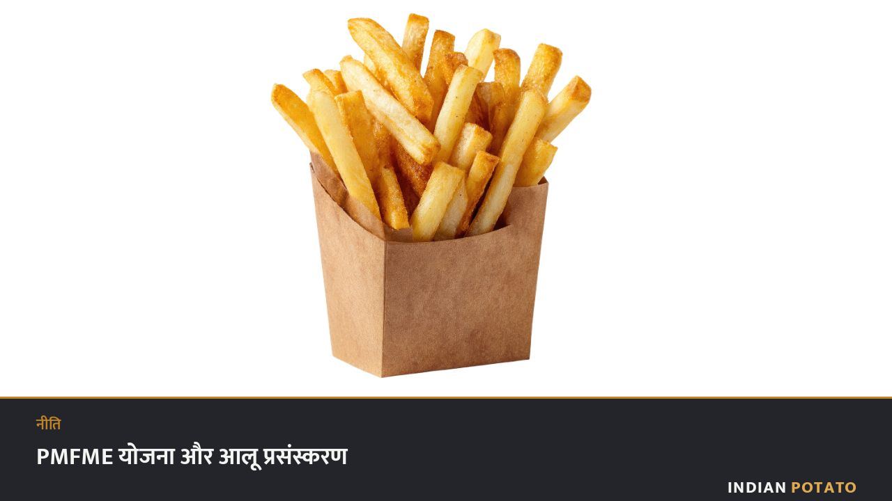 PMFME योजना — आलू प्रसंस्करण के लिए सब्सिडी